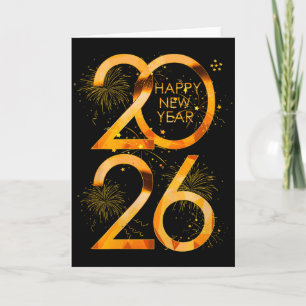 Silvester-Partybedarf 2026 Familie Zusammenpassend Karte