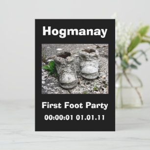 Silvester Scottish Hogmanay Party Einladung