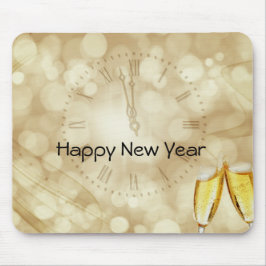 Silvesterabend mit Champagnerbrille Mousepad