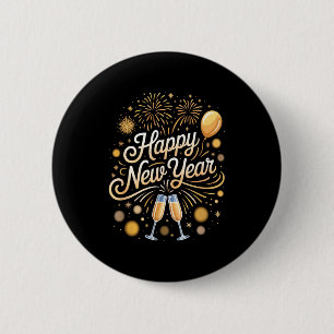 Silvesterbedarf Feuerwerk Button