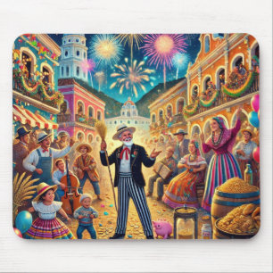 Silvesterfeier El Año Viejo Mousepad