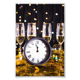 Silvesterfeier SlipperyJoe's Champagner Fotodruck
