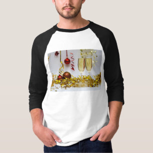 Silvesterfeier SlipperyJoe's Champagner-Wellness-C T-Shirt