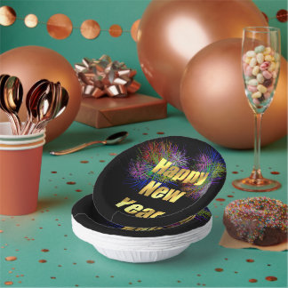 Silvesterfeuerwerke im Party Pappteller