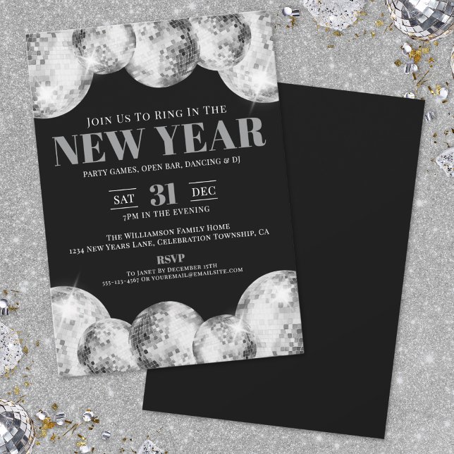 Silvesterparty Einladung (New Year's Eve Party Invitation)