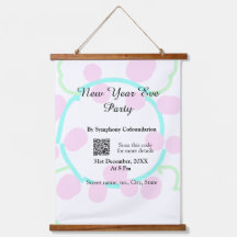 Silvesterparty-Scan-QR-RSVP-Name-pink-blau