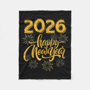 Silvesterpartybedarf 2026 Frohes Neues Jahr F Fleecedecke
