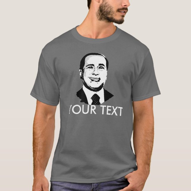 Silvio Berlusconi T-Shirt (Vorderseite)
