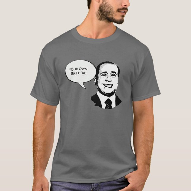 Silvio Berlusconi T-Shirt (Vorderseite)