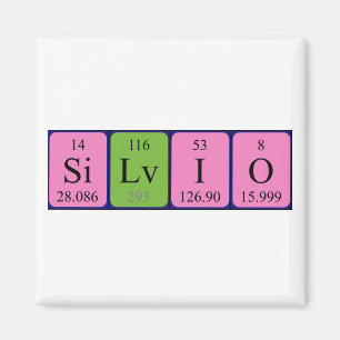 Silvio Periodenmagnet Magnet