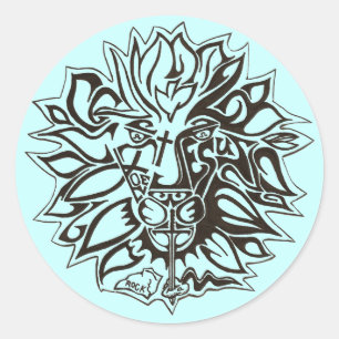 Simba Victory Runder Aufkleber