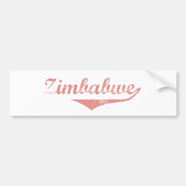 Simbabwe Autoaufkleber (Vorne)