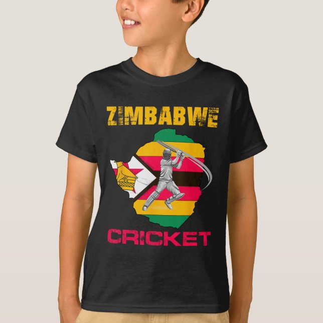 Simbabwe Cricket Simbabwer Männer  T-Shirt (Vorderseite)