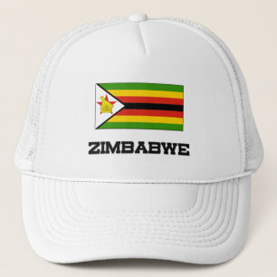 Simbabwe-Flagge Truckerkappe