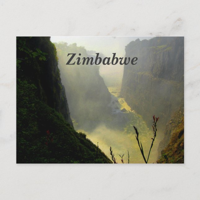 Simbabwe Postkarte (Vorderseite)