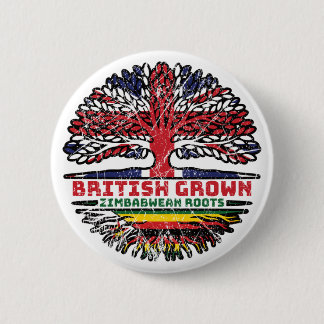 Simbabwe Simbabwek Vereinigtes Königreich British Button