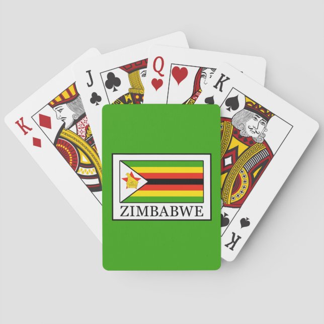 Simbabwe Spielkarten (Rückseite)