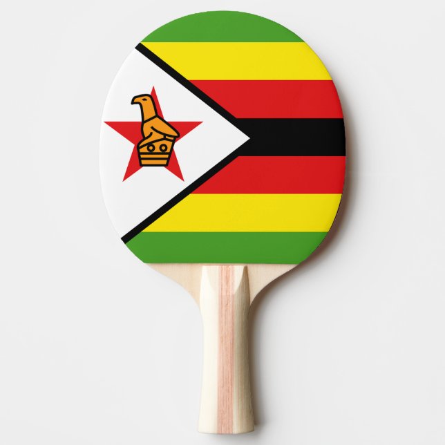 Simbabwe Tischtennis Schläger (Vorderseite)