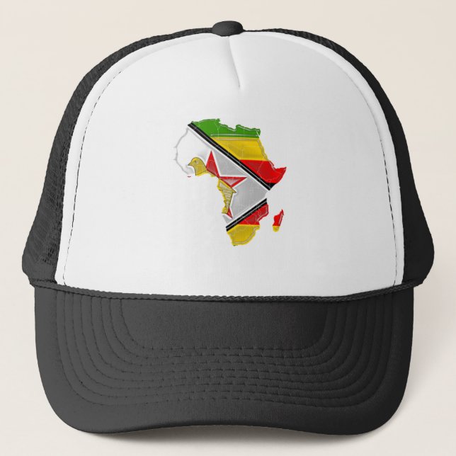 Simbabwe Truckerkappe (Vorderseite)