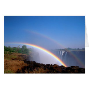Simbabwe, Victoria-Fälle-Nationalpark. Doppel