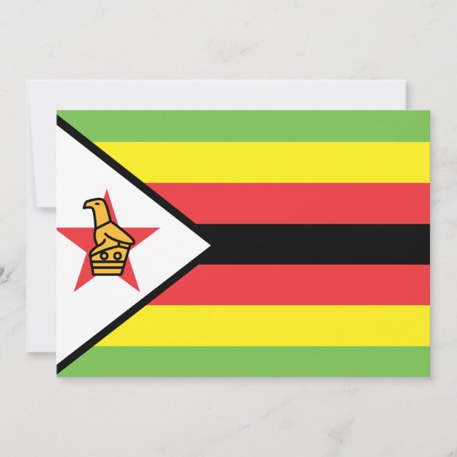 Simbabwische Flagge (Vorderseite)
