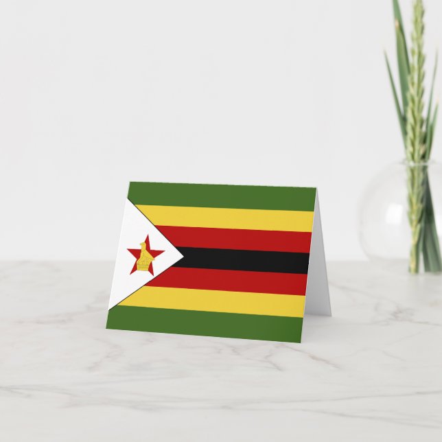 Simbabwische Flagge (Vorderseite)