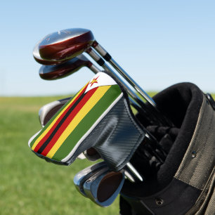 Simbabwische Flagge Golf Headcover