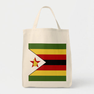 Simbabwische Flagge Tragetasche