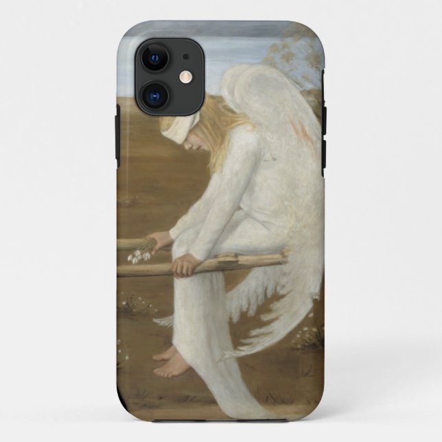 Simbergs iPhone-Fall Wounded Angel Case-Mate iPhone Hülle (Rückseite)