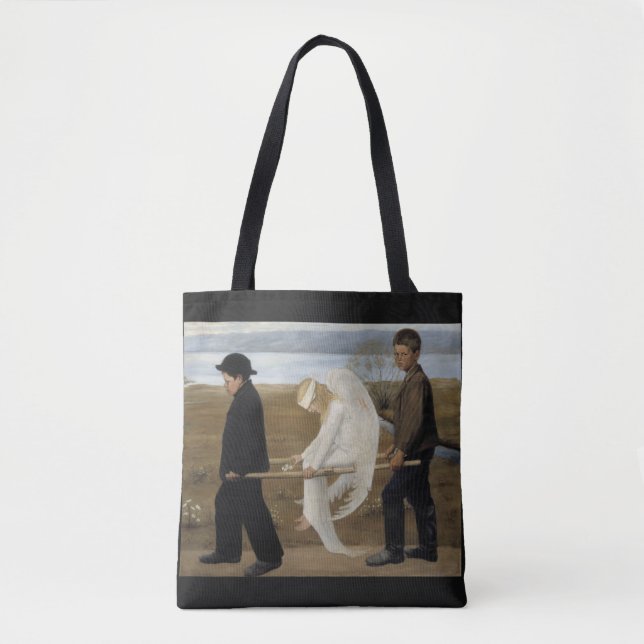 Simbergs Kunsttaschen aus dem verwundeten Engel Tasche (Vorderseite)