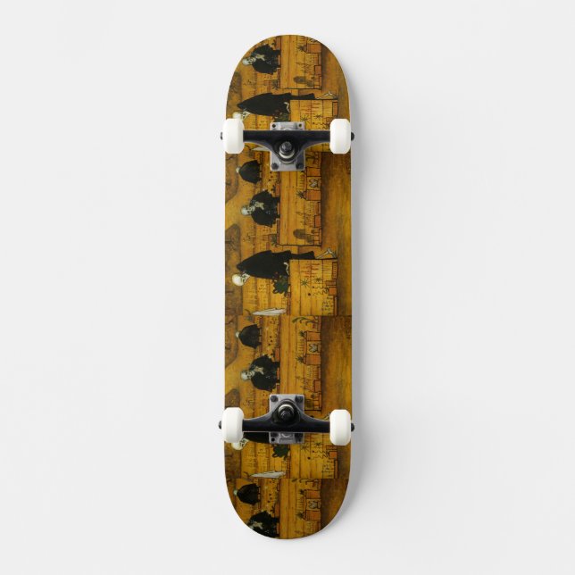 Simbergs Skateboard im Garten des Todes (Vorderseite)