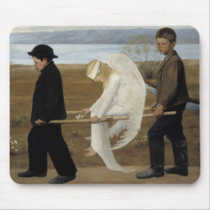 Simbergs verwundeter Engel-Mauspad Mousepad