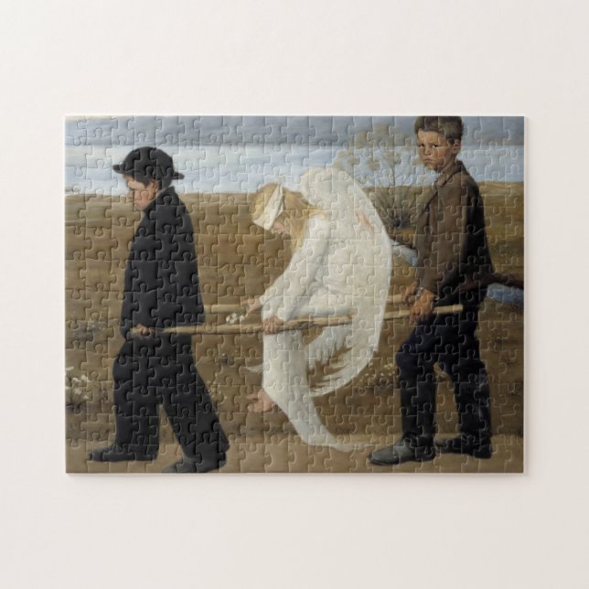 Simbergs Wunded Angel-Puzzle (Horizontal)