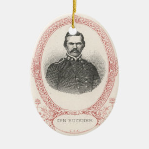 Simon Bolivar Buckner Keramikornament