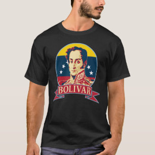 Simon Bolivar Venezuela Propagande Art T-shirt