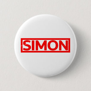 Simon Briefmarke Button