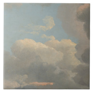 Simon Denis - Cloud-Studie (Früher Abend) Fliese
