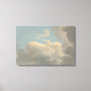 Simon Denis - Cloud-Studie (Früher Abend) Leinwanddruck