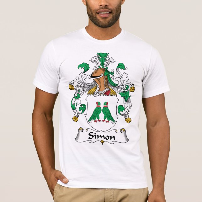 Simon-Familienwappen T-Shirt (Vorderseite)