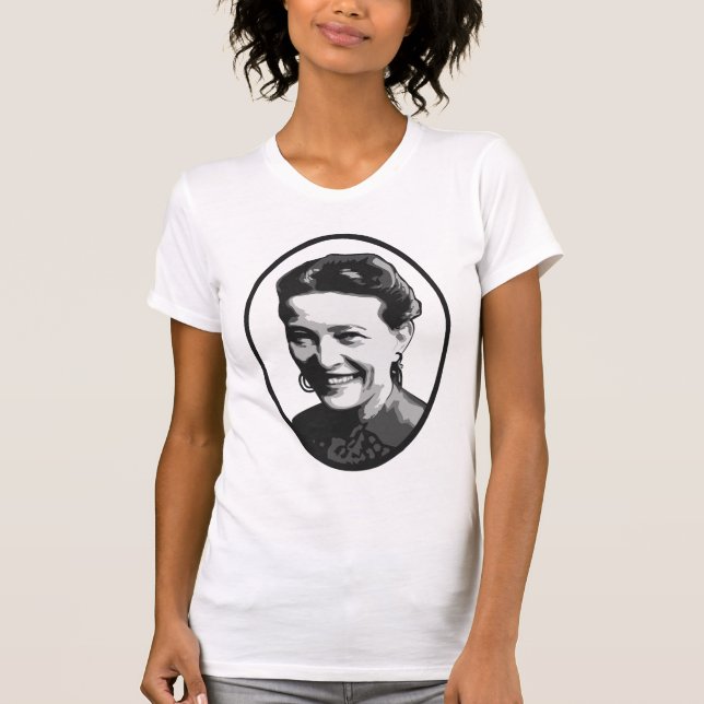 Simone de Beauvoir T-shirt (Vorderseite)