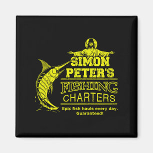 Simons Peters Angelcharter Lustiger Jesus Christus Magnet