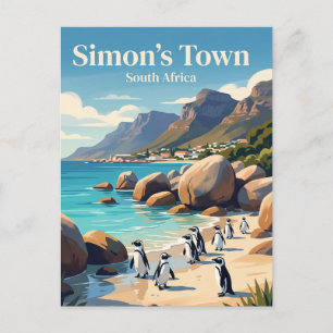 Simonstad, Südafrika Postkarte
