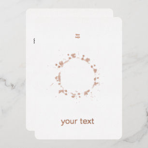 SIMPEL MINIMALISTISCHE KARTEN