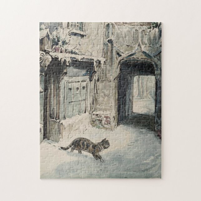 Simpkin the Cat Goes Out (von Beatrix Potter) (Vertikal)