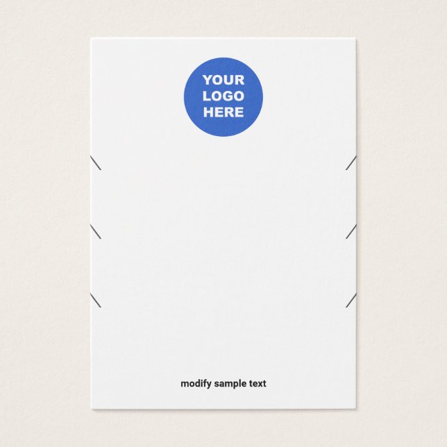 Simple Ajouter Votre Logo 3 Collier Bracelet Affic (Devant)