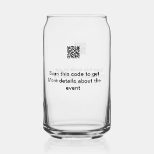 Simple analyse de code Q R modèle d'événement méti