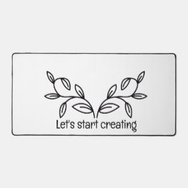 Simple and calm design desk mat schreibtischunterlage