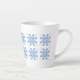 Simple Azulejo Milchtasse