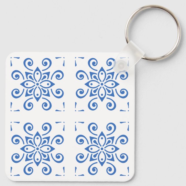 Simple Azulejo Schlüsselanhänger (Rückseite)