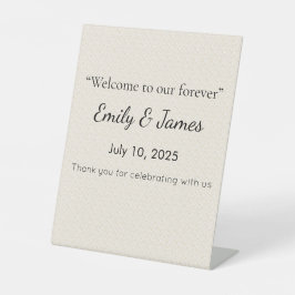 Simple Baby Shower Sign That Guests Loved Sockelschild